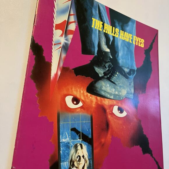 The Hills Have Eyes Original Japanese Movie Brochure Japan Horror Wes Craven - Picture 2 of 9